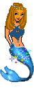 Flashing mermaid!